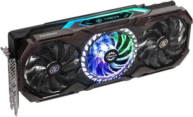 Alt view image 6 of 11 - ASRock Radeon RX 6800 XT Taichi Gaming Graphics Card with 16GB GDDR6, AMD RDNA 2 (RX6800XT TCX 16GO)