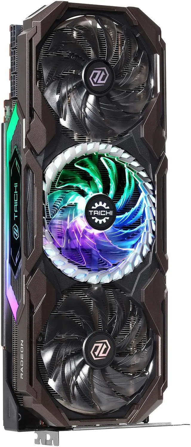 Alt view image 10 of 11 - ASRock Radeon RX 6800 XT Taichi Gaming Graphics Card with 16GB GDDR6, AMD RDNA 2 (RX6800XT TCX 16GO)