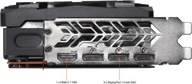 Alt view image 5 of 7 - ASRock Radeon RX 6900 XT PHANTOM GAMING D Graphics Card 16GB GDDR6, AMD RDNA2 (RX6900XT PGD 16GO)