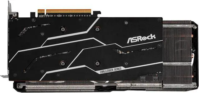 Alt view image 7 of 8 - ASRock Radeon RX 6700 XT Challenger Pro Gaming Graphic Card, 12GB GDDR6 VRAM, AMD RDNA2 (RX6700XT CLP 12GO)