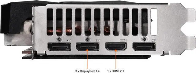 Alt view image 4 of 8 - ASRock Radeon RX 6700 XT Challenger Pro Gaming Graphic Card, 12GB GDDR6 VRAM, AMD RDNA2 (RX6700XT CLP 12GO)