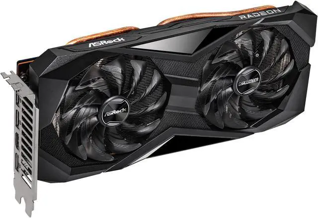 Alt view image 6 of 9 - ASRock Radeon RX 6700 XT Challenger D Gaming Graphic Card, 12GB GDDR6 VRAM, AMD RDNA2 (RX6700XT CLD 12G)