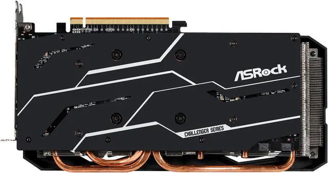 Alt view image 8 of 9 - ASRock Radeon RX 6700 XT Challenger D Gaming Graphic Card, 12GB GDDR6 VRAM, AMD RDNA2 (RX6700XT CLD 12G)