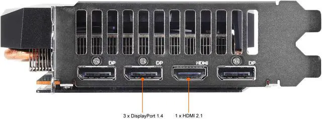 Alt view image 5 of 9 - ASRock Radeon RX 6700 XT Challenger D Gaming Graphic Card, 12GB GDDR6 VRAM, AMD RDNA2 (RX6700XT CLD 12G)