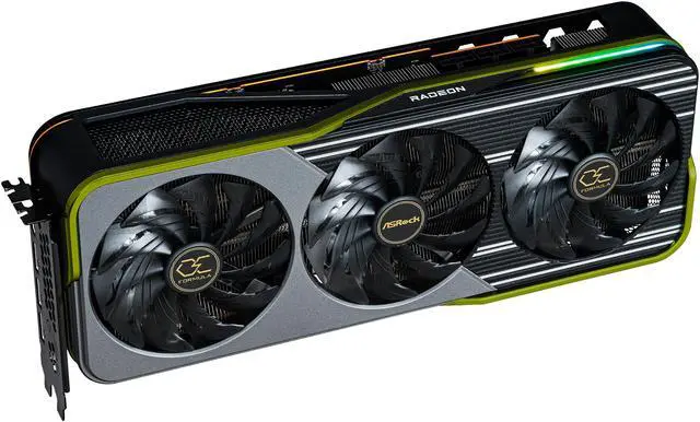 Alt view image 7 of 8 - ASRock OC Formula Radeon RX 6900 XT 16GB GDDR6 PCI Express 4.0 ATX Graphics Card RX6900XT OCF 16G