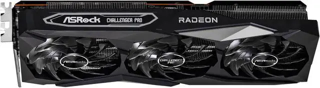 Alt view image 7 of 10 - ASRock Challenger Pro Radeon RX 6600 XT 8GB GDDR6 PCI Express 4.0 Graphics Card RX6600XT CLP 8GO