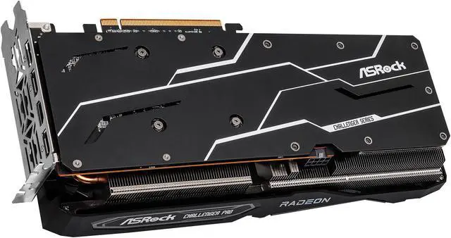 Alt view image 9 of 10 - ASRock Challenger Pro Radeon RX 6600 XT 8GB GDDR6 PCI Express 4.0 Graphics Card RX6600XT CLP 8GO