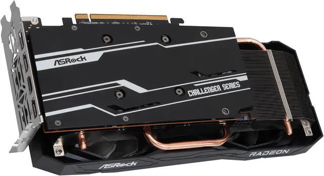 Alt view image 10 of 14 - ASRock Challenger D Radeon RX 6600 XT 8GB GDDR6 PCI Express 4.0 Graphics Card RX6600XT CLD 8GO
