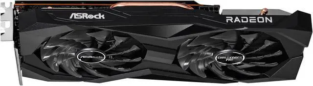 Alt view image 8 of 14 - ASRock Challenger D Radeon RX 6600 XT 8GB GDDR6 PCI Express 4.0 Graphics Card RX6600XT CLD 8GO