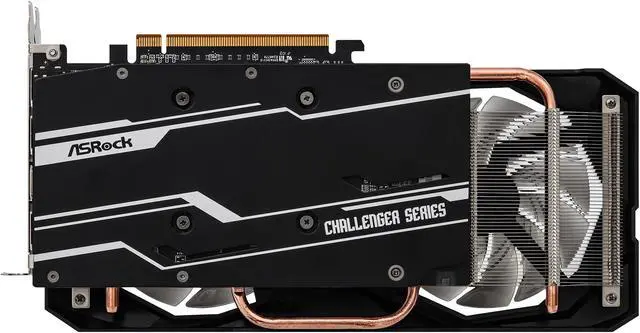 Alt view image 9 of 14 - ASRock Challenger D Radeon RX 6600 XT 8GB GDDR6 PCI Express 4.0 Graphics Card RX6600XT CLD 8GO