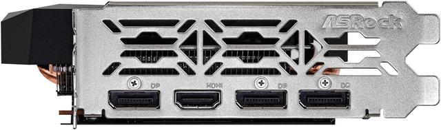 Alt view image 5 of 7 - ASRock Radeon RX 6600 Challenger D 8GB GDDR6 PCI Express 4.0 Graphics Card RX6600 CLD 8G