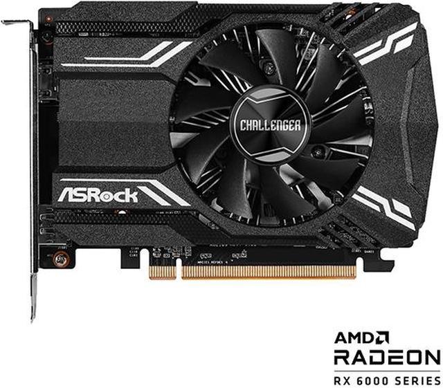 ASRock Challenger Radeon RX 6400 4GB GDDR6 PCI Express 4.0 ITX Video Card  RX6400 CLI 4G