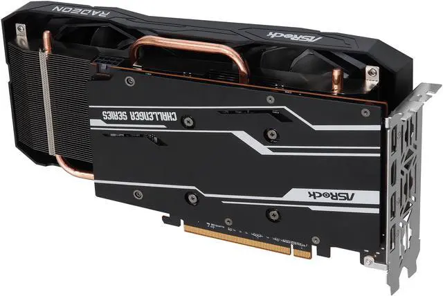 Alt view image 8 of 9 - ASRock Challenger D Radeon RX 6650 XT 8GB GDDR6 PCI Express 4.0 Graphics Card RX6650XT CLD 8GO