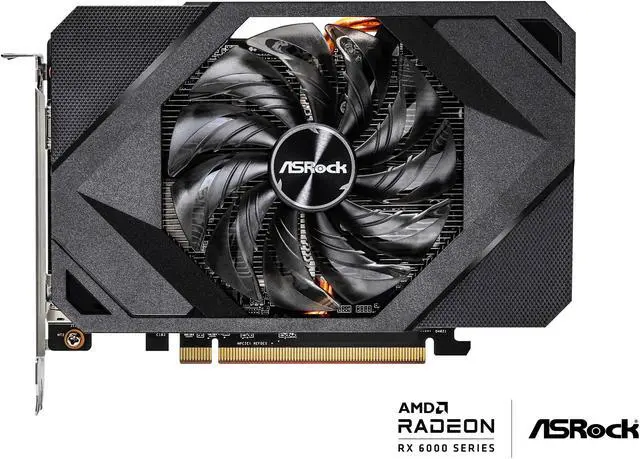 Alt view image 2 of 6 - ASRock Challenger Radeon RX 6500 XT 4GB GDDR6 PCI Express 4.0 ITX Graphics Card RX6500XT CLI 4G
