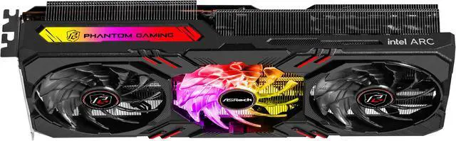 Alt view image 4 of 7 - ASRock Phantom Gaming Arc A770 8GB GDDR6 PCI Express 4.0 x16 ATX Graphics Card A770 PGD 8GO