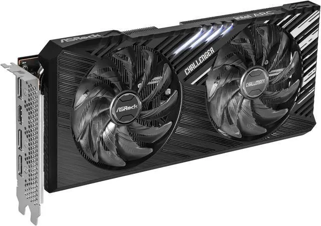 Alt view image 3 of 8 - ASRock Challenger Arc A750 Graphics Card A750 CL SE 8GO