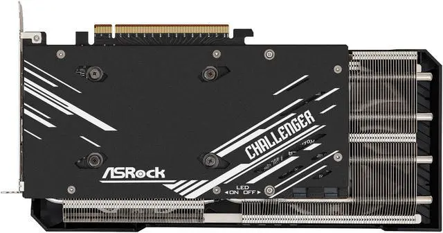 Alt view image 4 of 8 - ASRock Challenger Arc A750 Graphics Card A750 CL SE 8GO