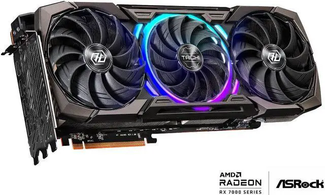 Alt view image 4 of 4 - ASRock Taichi Radeon RX 7900 XTX 24GB GDDR6 PCI Express 4.0 ATX Graphics Card RX7900XTX TC 24GO