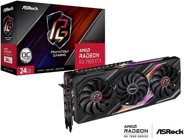 Alt view image 5 of 5 - ASRock Phantom Gaming Radeon RX 7900 XTX 24GB GDDR6 PCI Express 4.0 ATX Graphics Card RX7900XTX PG 24GO