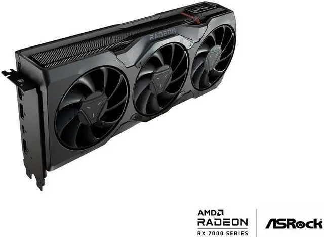 Alt view image 3 of 4 - ASRock Radeon RX 7900 XTX 24GB GDDR6 PCI Express 4.0 Video Card RX7900XTX 24G