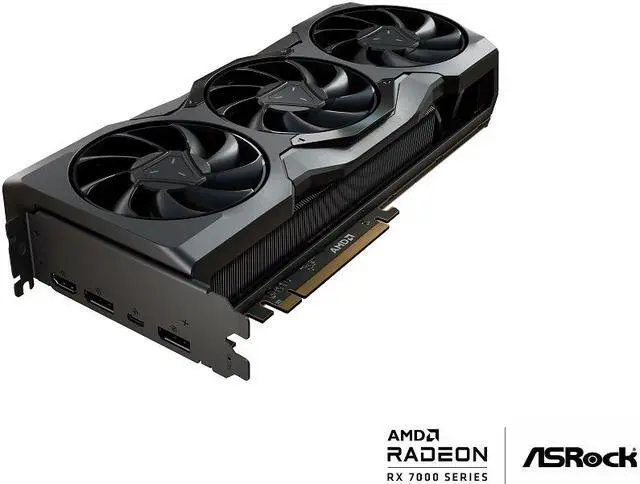 Alt view image 4 of 4 - ASRock Radeon RX 7900 XTX 24GB GDDR6 PCI Express 4.0 Video Card RX7900XTX 24G