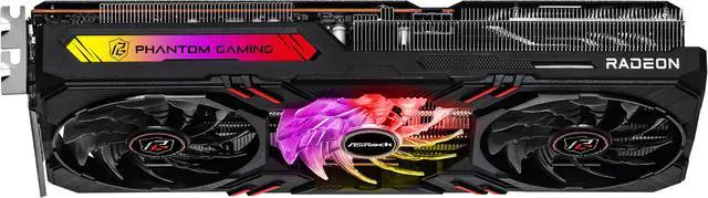 Alt view image 4 of 8 - ASRock Phantom Gaming Radeon RX 7600 8GB GDDR6 PCI Express 4.0 x8 ATX Graphics Card RX7600 PG 8GO