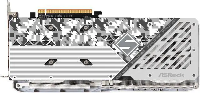 Alt view image 4 of 7 - ASRock Steel Legend Radeon RX 7600 8GB GDDR6 PCI Express 4.0 x8 ATX Graphics Card RX7600 SL 8GO