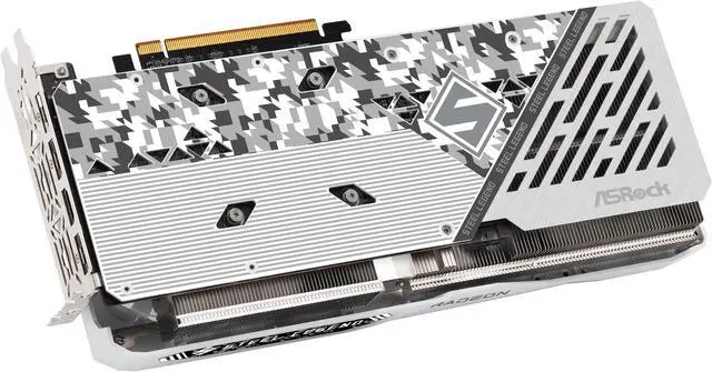 Alt view image 5 of 7 - ASRock Steel Legend Radeon RX 7600 8GB GDDR6 PCI Express 4.0 x8 ATX Graphics Card RX7600 SL 8GO