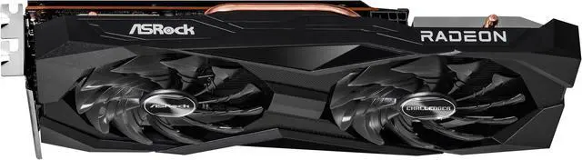 Alt view image 4 of 8 - ASRock Challenger Radeon RX 7600 8GB GDDR6 PCI Express 4.0 x8 ATX Graphics Card RX7600 CL 8GO
