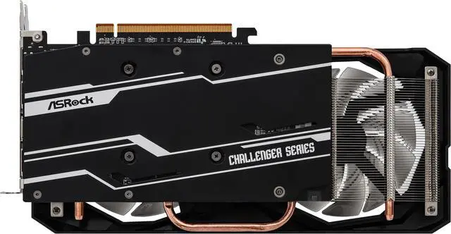 Alt view image 7 of 8 - ASRock Challenger Radeon RX 7600 8GB GDDR6 PCI Express 4.0 x8 ATX Graphics Card RX7600 CL 8GO