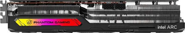 Alt view image 3 of 5 - ASRock Phantom Gaming Arc A770 16GB GDDR6 PCI Express 4.0 x16 ATX Graphics Card A770 PG 16GO