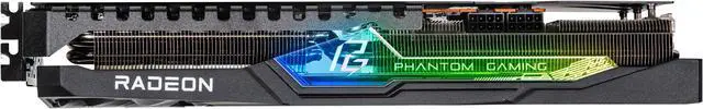 Alt view image 8 of 10 - ASRock Phantom Gaming Radeon RX 7800 XT 16GB GDDR6 PCI Express 4.0 x16 ATX Graphics Card RX7800XT PG 16GO