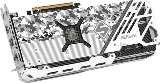 Alt view image 6 of 10 - ASRock STEEL LEGEND Radeon RX 7800 XT 16GB GDDR6 PCI Express 4.0 x16 ATX Graphics Card RX7800XT SL 16GO
