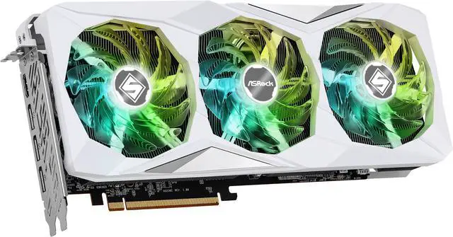 Alt view image 4 of 10 - ASRock STEEL LEGEND Radeon RX 7800 XT 16GB GDDR6 PCI Express 4.0 x16 ATX Graphics Card RX7800XT SL 16GO