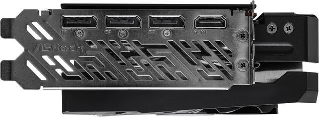 Alt view image 7 of 10 - ASRock Phantom Gaming Radeon RX 7700 XT 12GB GDDR6 PCI Express 4.0 x16 ATX Graphics Card RX7700XT PG 12GO