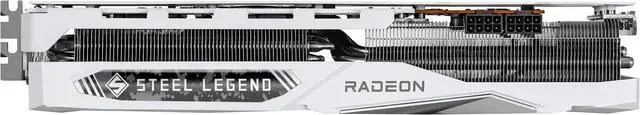 Alt view image 8 of 10 - ASRock STEEL LEGEND Radeon RX 7700 XT 12GB GDDR6 PCI Express 4.0 x16 ATX Graphics Card RX7700XT SL 12GO