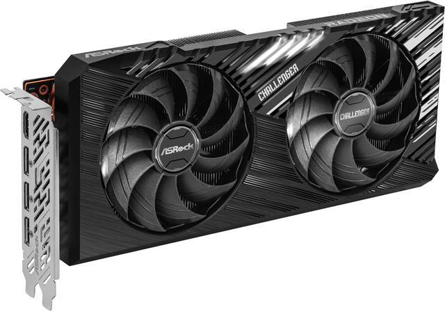 Alt view image 3 of 9 - ASRock Challenger Radeon RX 7700 XT 12GB GDDR6 PCI Express 4.0 x16 ATX Graphics Card RX7700XT CL 12GO