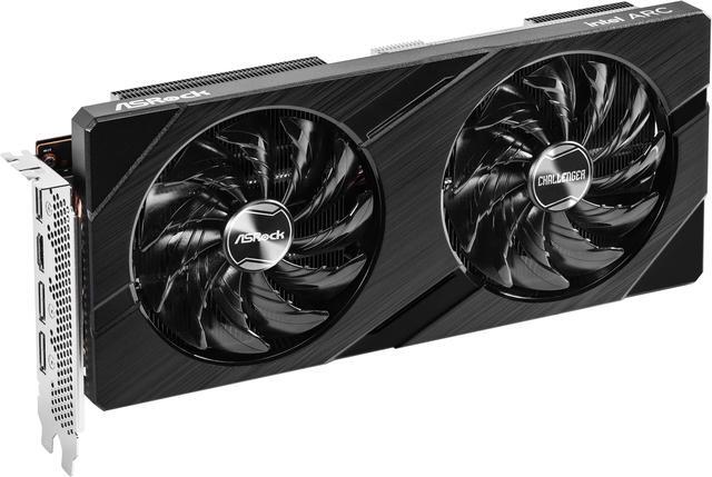 Alt view image 2 of 11 - ASRock Challenger Arc A580 8GB GDDR6 PCI Express 4.0 x16 ATX Graphics Card A580 CL 8GO