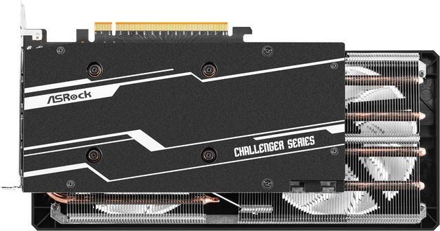 Alt view image 4 of 11 - ASRock Challenger Arc A580 8GB GDDR6 PCI Express 4.0 x16 ATX Graphics Card A580 CL 8GO