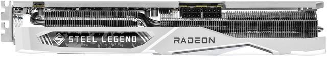 Alt view image 9 of 10 - ASRock Steel Legend Radeon RX 7600 XT 16GB GDDR6 PCI Express 4.0 x8 ATX Graphics Card RX7600XT SL 16GO