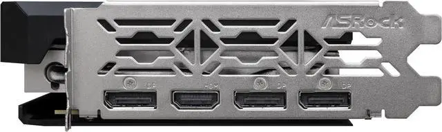 Alt view image 9 of 10 - ASRock Challenger Radeon RX 7600 XT 16GB GDDR6 PCI Express 4.0 x8 ATX Graphics Card RX7600XT CL 16GO