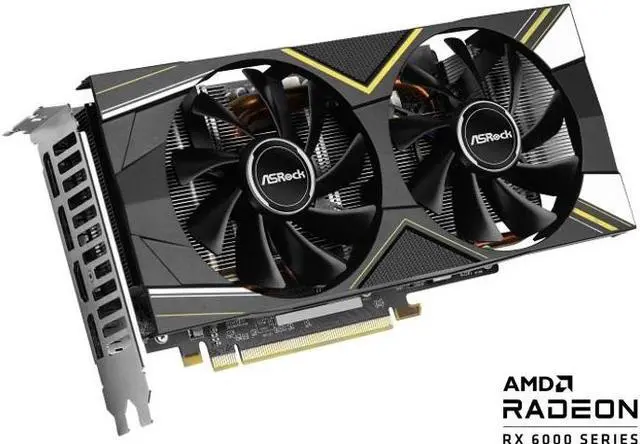 Alt view image 2 of 2 - ASRock Challenger Radeon RX 5600 6GB GDDR6 PCI Express 4.0 x16 Graphics Card RX5600 CLD 6G
