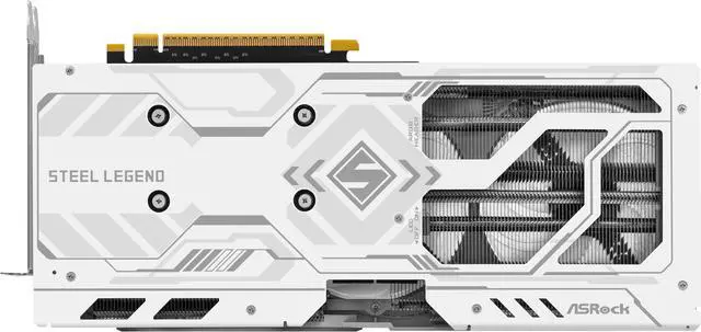 Alt view image 3 of 9 - ASRock STEEL LEGEND Arc B580 12GB GDDR6 PCI Express 4.0 x8 ATX Graphics Card B580 SL 12GO