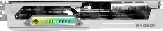 Alt view image 4 of 4 - ASRock Steel Legend Radeon RX 9070 16GB GDDR6 PCI Express 5.0 x16 Graphics Card RX9070 SL 16GO