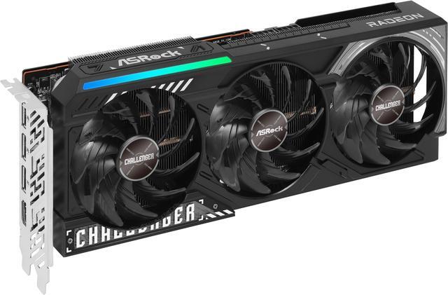 Alt view image 2 of 5 - ASRock Challenger Radeon RX 9070 16GB GDDR6 PCI Express 5.0 x16 Graphics Card RX9070 CL 16G