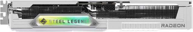 Alt view image 7 of 9 - ASRock Steel Legend Radeon RX 9060 XT 16GB GDDR6 PCI Express 5.0 x16 Graphics Card RX9060XT SL 16GO RX 9060XT