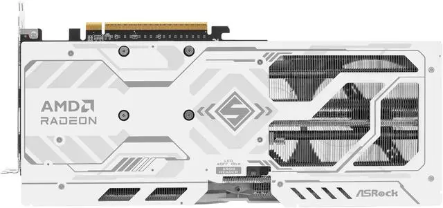 Alt view image 3 of 9 - ASRock Steel Legend Radeon RX 9060 XT 8GB GDDR6 PCI Express 5.0 x16 Graphics Card RX9060XT SL 8GO RX 9060XT