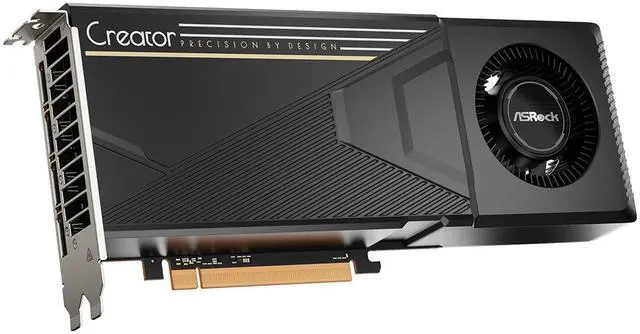 Alt view image 3 of 6 - ASRock Creator Radeon AI PRO R9700 32GB GDDR6 PCI Express 5.0 x16 Graphics Card R9700 CT 32G