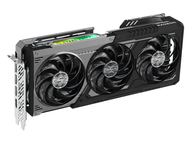 Scheda Video ASRock RX9070 SL 16GO – AMD Radeon RX 9070, 16GB GDDR6, 256-bit, 3 Ventole, 2 HDMI + 2 DisplayPort, Per Gaming E Prestazioni Alte