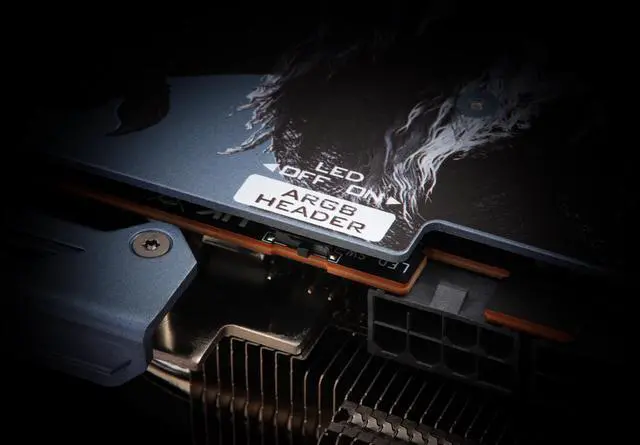 Alt view image 5 of 11 - ASRock Monster Hunter Wilds Radeon RX 9070 XT 16GB GDDR6 PCI Express 5.0 x16 Graphics Card RX9070XT MH 16G